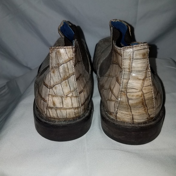 Snakeskin dress shoes